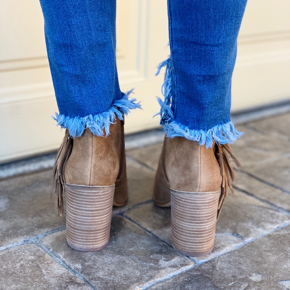 Whistler Cognac Genuine Suede Tassel Boot - Picture 5 of 8